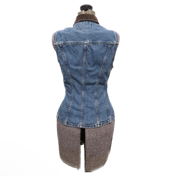 80s Guess Patchwork Vest - Picture 2 of 5